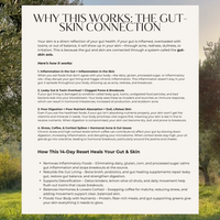 Glow from Within: A 14-Day Gut & Skin Reset for Acne-Free Skin