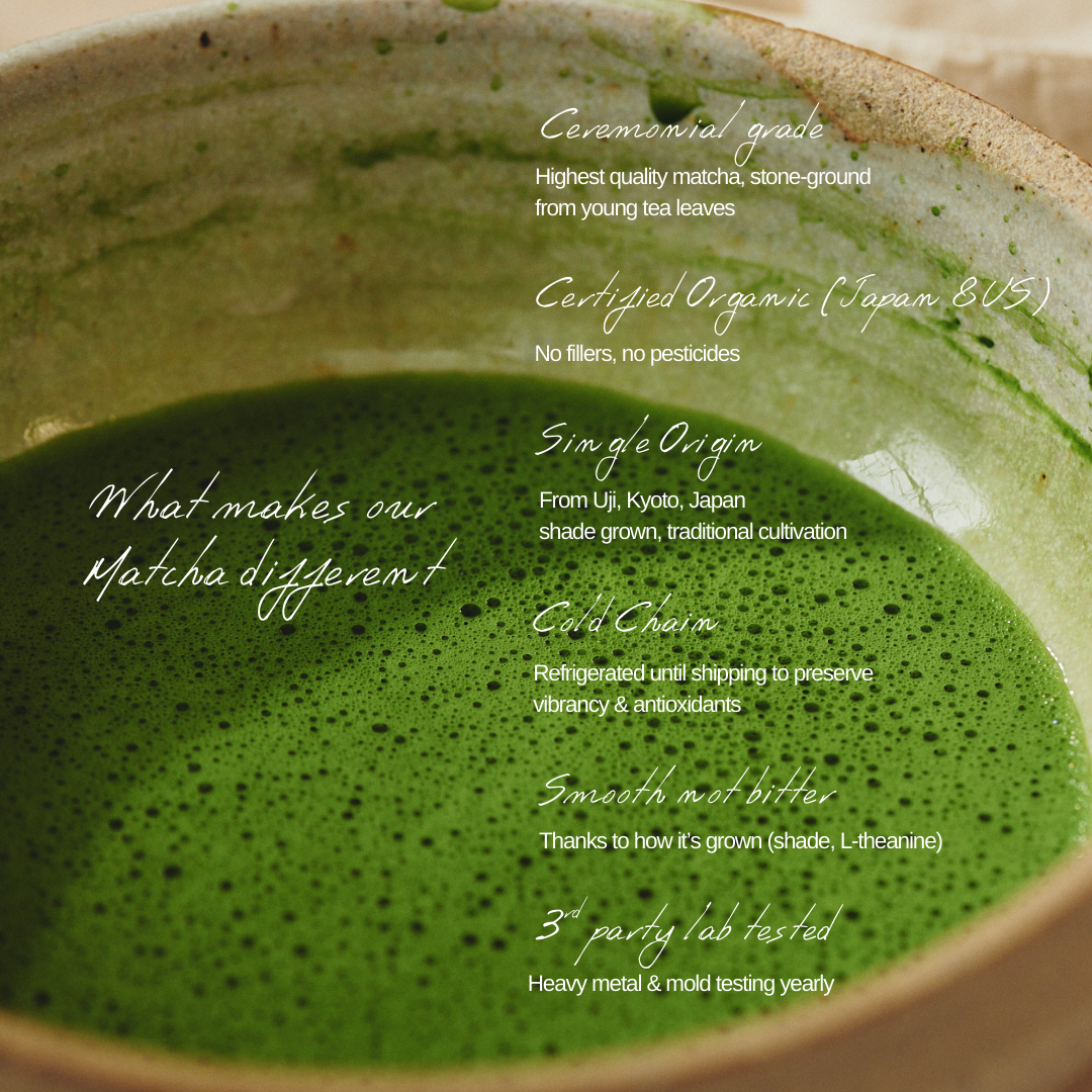 100% Certified Organic Morning Ritual Matcha