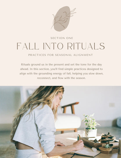 Fall Into Rituals E-Book: Recipes &amp; Practices for Seasonal Living