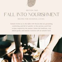 Fall Into Rituals E-Book: Recipes & Practices for Seasonal Living