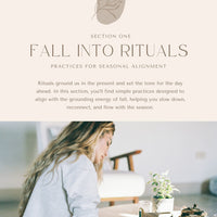 Fall Into Rituals E-Book: Recipes & Practices for Seasonal Living