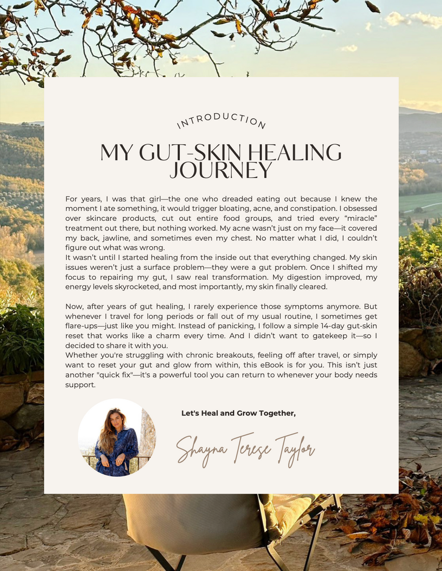 Glow from Within: A 14-Day Gut & Skin Reset for Acne-Free Skin