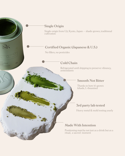 100% Certified Organic Morning Ritual Matcha