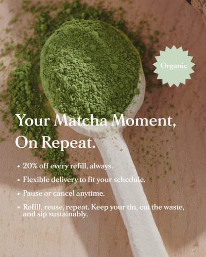100% Certified Organic Morning Ritual Matcha