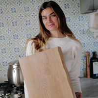 Eco-Luxe Florence Cutting Board – X The Wooden Palate - White Oak Edition