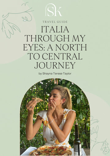 Italia Through My Eyes: A North to Central Journey E-Book